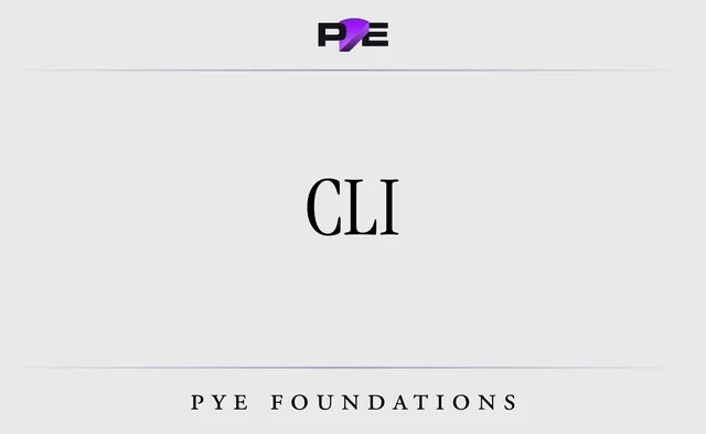 Pye CLI